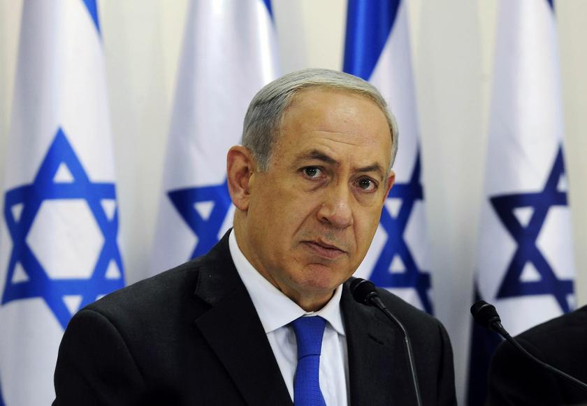 Israel's Prime Minister Benjamin Netanyahu heads a special cabinet meeting marking 40 years since the death of David Ben-Gurion, Israel's first prime minister, in Sde Boker in southern Israel November 10, 2013 Reuters pic