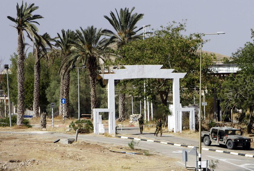 Israeli soldiers stand near a cordon at the entrance to the West Bank Jewish settlement of Brosh Habika in the Jordan Valley, where Sariya Ofer, a retired Israeli army officer was killed October 11, 2013. u00e2u20acu201d Reuters pic