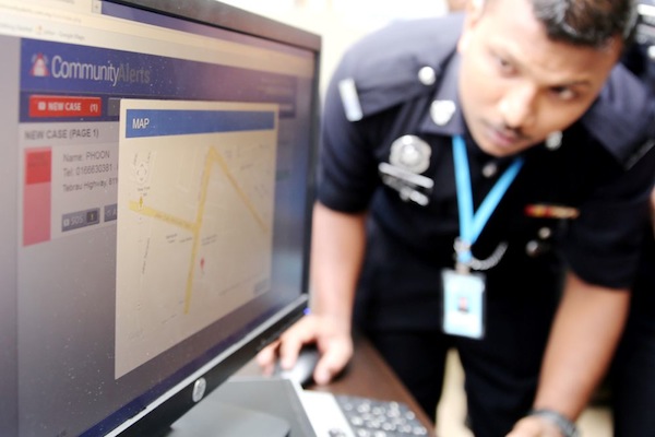 Johor's ‘Community Alert’ application for smartphone users was launched on March 2 this year.