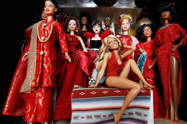 The Farrah Fawcett Barbie that takes centre stage among the collection of Singapore fanatic Jian Yang. Reuters undated