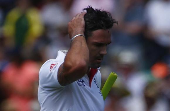 File photo shows Englandu00e2u20acu2122s Kevin Pietersen reacting as he walks off the field after he caught out by Australiau00e2u20acu2122s Shane Watson during the second day of the fifth Ashes cricket test at the Sydney cricket ground January 4, 2014. u00e2u20acu201d Reuters pic