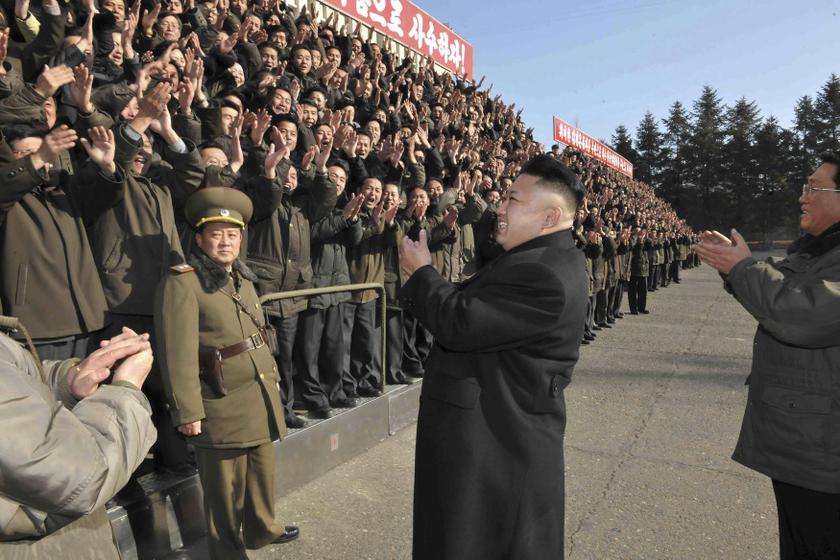North Korean leader Kim Jong Un gives field guidance to the State Academy of Sciences in this undated photo released by North Koreau00e2u20acu2122s Korean Central News Agency (KCNA) in Pyongyang January 15, 2014. u00e2u20acu201d Reuters pic 