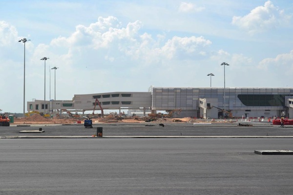 The exterior of KLIA2 as seen on August 19, 2013. — Picture by Saw Siow Feng