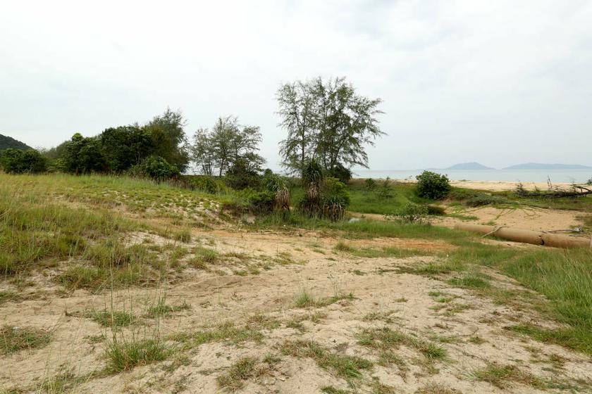 The still undeveloped plots of land with a great view of the South China Sea which the BN lawmakers allegedly received from the state. u00e2u20acu201d Picture by Saw Siow Feng