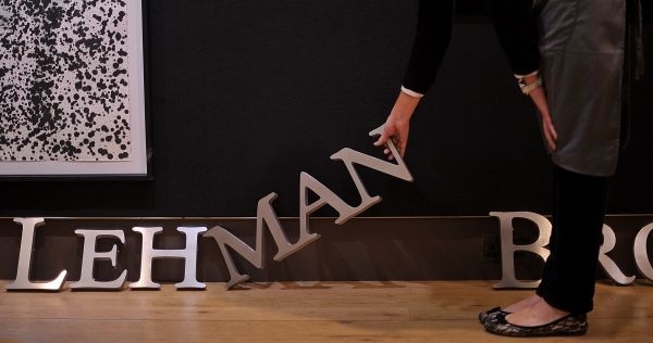 The 2008 collapse of investment bank Lehman Brothers is to be brought to the stage next month. u00e2u20acu201d AFP pic