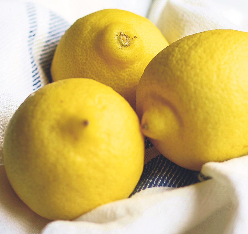 Lemons are also an excellent source of vitamin C