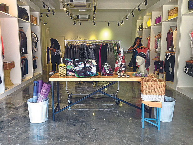The first Lululemon showroom in Kuala Lumpur is located in Bangsar’s Telawi area