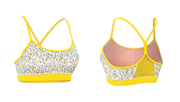 Flow Y Bra IV, one of many designs available from their sports bras line