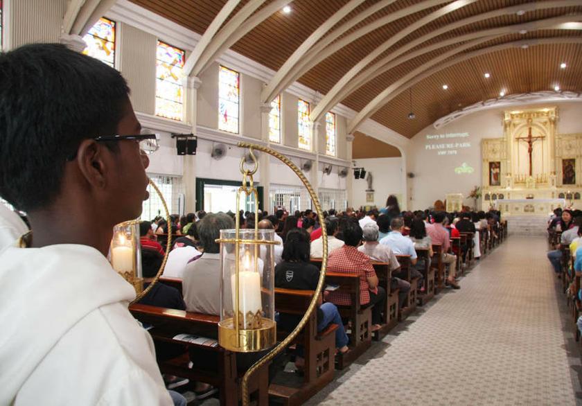 File photo of St Francis Xavier Church in Petaling Jaya. u00e2u20acu201d Picture by Choo Choy May