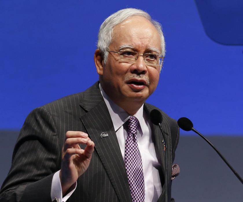 Prime Minister Datuk Seri Najib Razak addresses the World Islamic Economic Forum in London October 29, 2013. u00e2u20acu201d Reuters pic