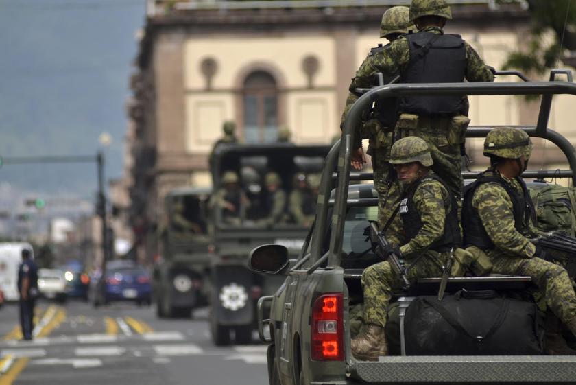 A military convoy drives through downtown Morelia, Michoacan July 31, 2013. u00e2u20acu201c Reuters pic