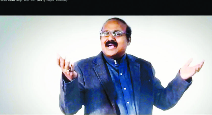 Chakkravathy's singing propelled MIC's video to viral status.