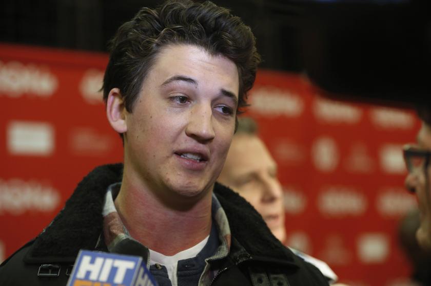 Cast member Miles Teller answers a reporteru00e2u20acu2122s question during the premiere of u00e2u20acu02dcWhiplashu00e2u20acu2122 at the Sundance Film Festival in Park City, Utah January 16, 2014. u00e2u20acu201d Reuters pic