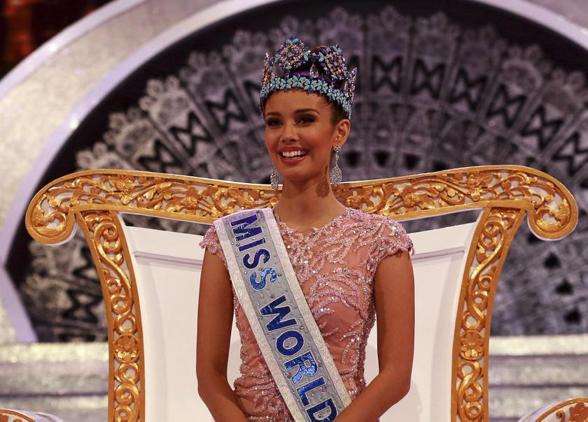 Miss World 2013 Megan Young of the Philippines smiles after being crowed, in Nusa Dua, Bali resort island September 28, 2013. u00e2u20acu201d Reuters pic