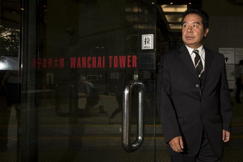 Birmingham City president Carson Yeung Ka Sing leaves the district court in Hong Kong October 15, 2013 Reuters pic