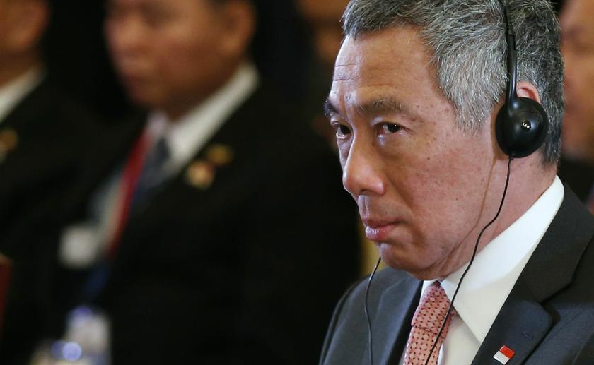 Singapore's Prime Minister Lee Hsien Loong attends the first session of the ASEAN-Japan Commemorative Summit Meeting at the state guest house in Tokyo December 14, 2013 Reuters
