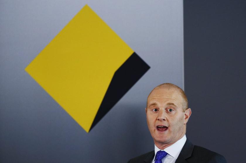 Ian Narev, chief executive officer of the Commonwealth Bank of Australia, talks during a media conference in central Sydney August 14, 2013, on its 10 per cent climb in annual cash profit to all-time high, its fourth year of record profits