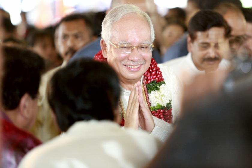 Prime Minister Datuk Seri Najib Razak at the MIC Deepavali 2013 Open House at Batu Caves, Kuala Lumpur, November 2, 2013. u00e2u20acu201d Picture by Saw Siow Fengn