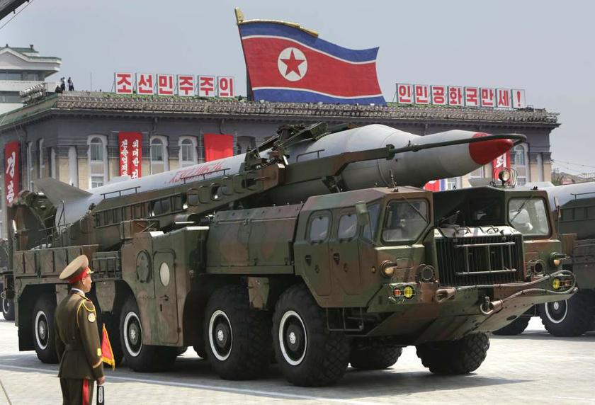 A missile is carried by a military vehicle during a parade to commemorate the 60th anniversary of the signing of a truce in the 1950-1953 Korean War, at Kim Il-sung Square in Pyongyang on July 27, 2013. u00e2u20acu201d Reuters pic