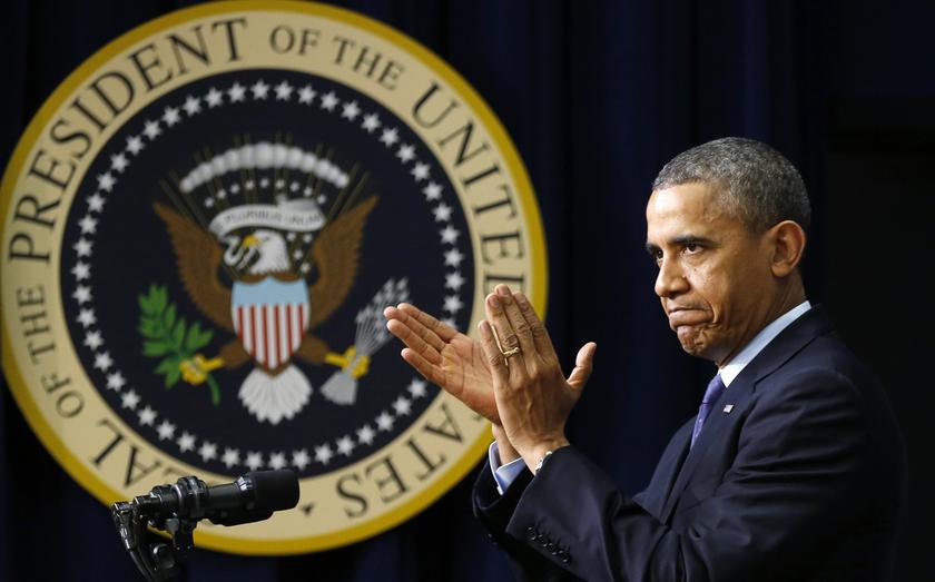 US President Barack Obama applauds his audience during an event held in observance of World AIDS Day at the White House in Washington December 2, 2013. u00e2u20acu201d Reuters pic