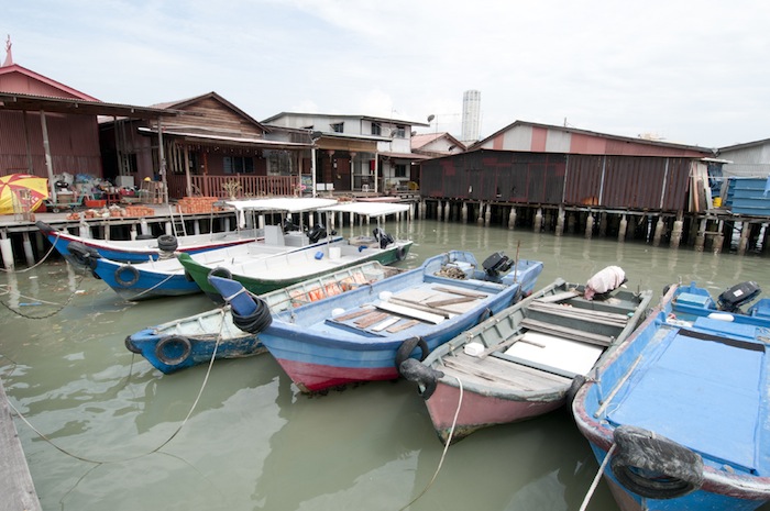 The clan jetties in George Town.