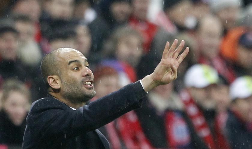Bayern Munichu00e2u20acu2122s coach Pep Guardiola reacts during German Bundesliga first division match against Hamburger SV in Munich December 14, 2013. u00e2u20acu2022 Reuters pic