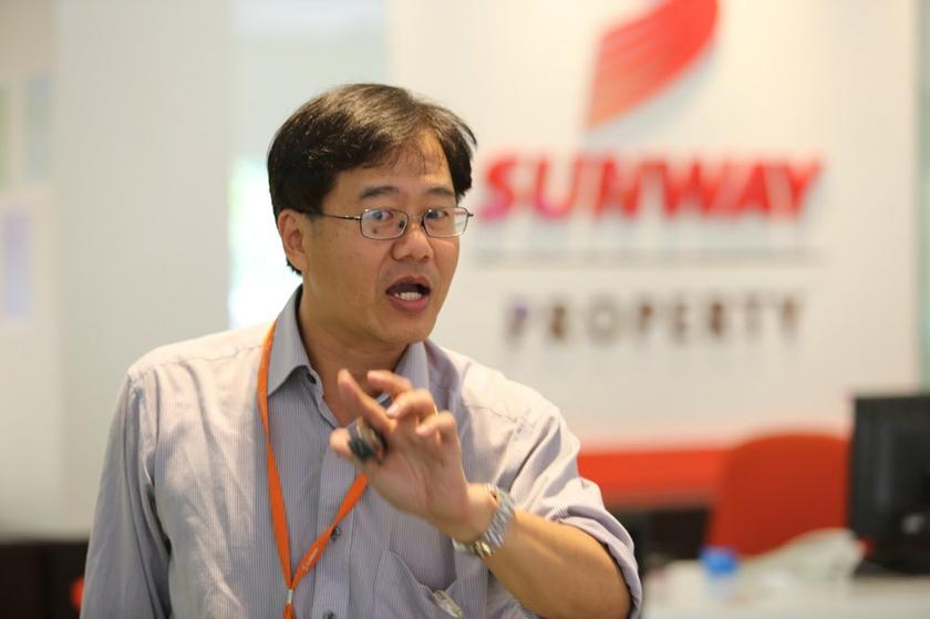 Sunway city ipoh general manager wong wan wooi explains about Sunway's role in creating interest in Ipoh.