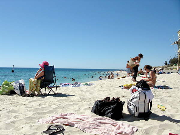Cottesloe Beach is the most famous beach in Perth