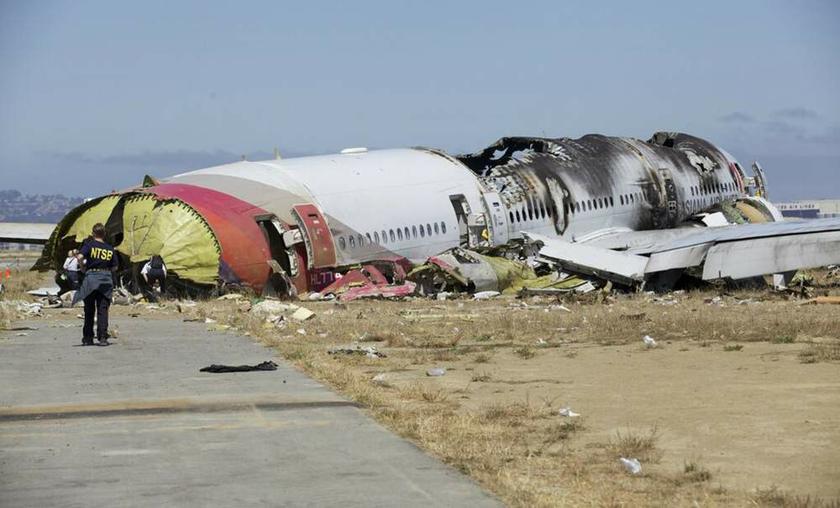 US National Transportation Safety Board (NTSB) photo shows the wreckage of Asiana Airlines Flight 214 that crashed at San Francisco International Airport in San Francisco in this handout released on July 7, 2013. u00e2u20acu201d Reuters pic