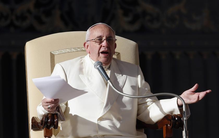 Pope Francis speaks during his weekly general audience at St. Peteru00e2u20acu2122s Square at the Vatican December 4, 2013. u00e2u20acu2022 Reuters pic