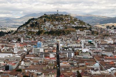 A view of Quito, Ecuador, recently named South Americau00e2u20acu2122s leading tourist destination by the worldu00e2u20acu2122s travel industry. u00e2u20acu201d Picture courtesy of shutterstock.com