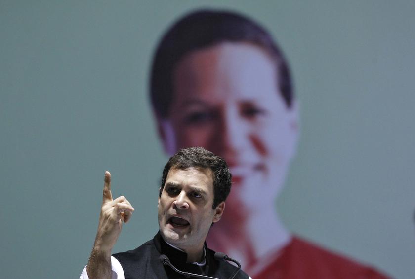 Congress party vice president Rahul Gandhi speaks during the All India Congress Committee (AICC) meeting in New Delhi January 17, 2014. u00e2u20acu201d Reuters pic