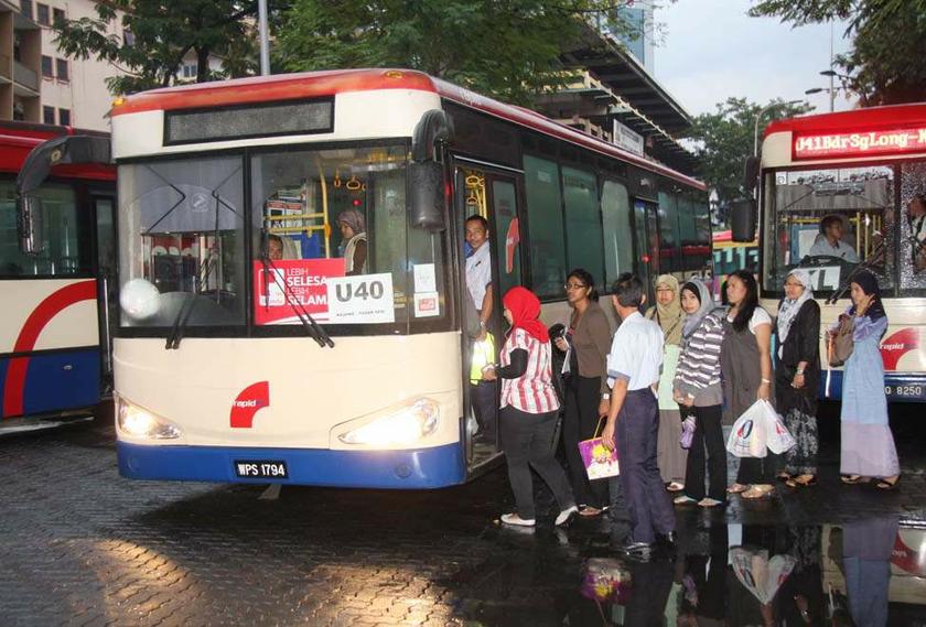 File photo of women boarding a women-only Rapid bus in Kuala Lumpur. u00e2u20acu201d Picture by Choo Choy May