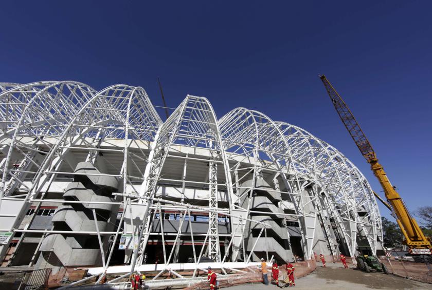 A view is seen of the construction of the Beira-Rio Stadium in Porto Alegre, October 7, 2013. u00e2u20acu201d Reuters pic