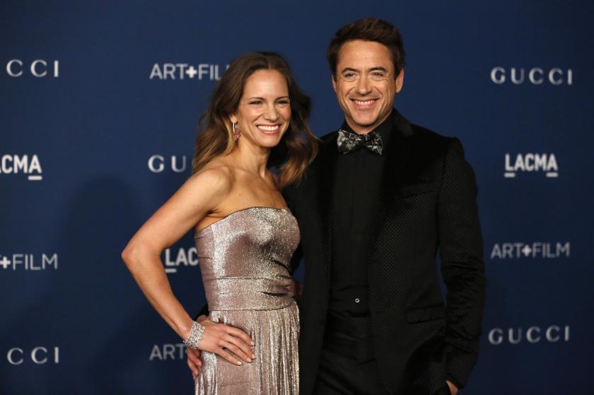 Actor Robert Downey Jr and his wife Susan pose at the Los Angeles County Museum of Art (LACMA) 2013 Art+Film Gala in Los Angeles, California November 2, 2013. u00e2u20acu201d Reuters pic