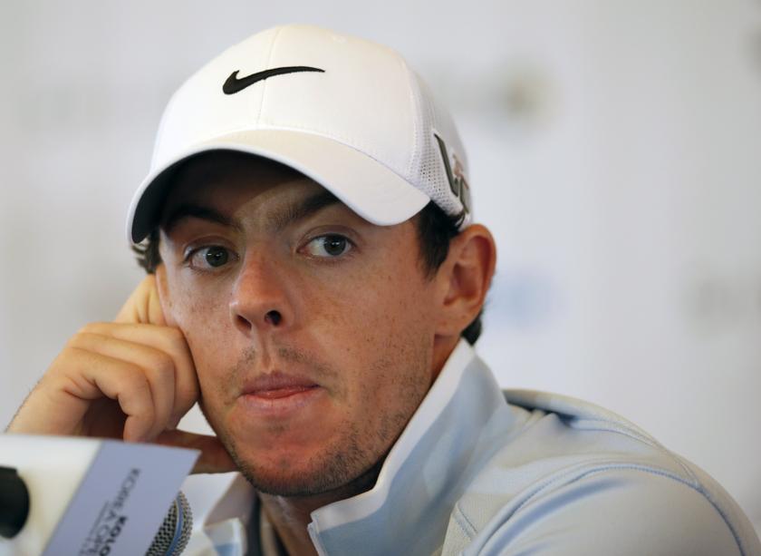 Rory McIlroy attends at a news conference ahead of Koron Korea Open Golf Championship in Seoul October 15, 2013. u00e2u20acu201d Reuters pic