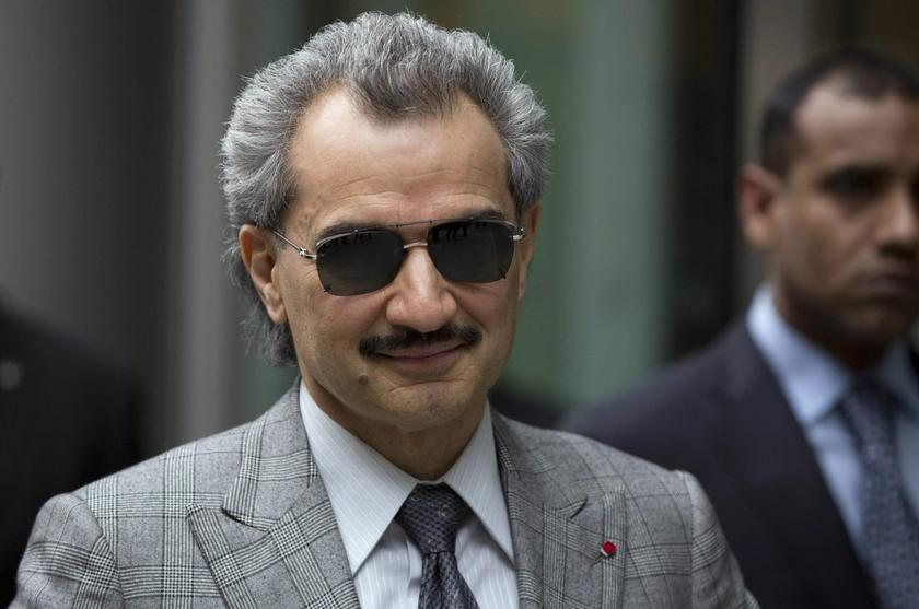 Prince Alwaleed bin Talal leaves the High Court in London July 2, 2013. The nephew of Saudi Arabia's King Abdullah and one of the world's richest men, is being sued by Jordanian businesswoman Daab Sharab for $10 million over the sale of a private jet to L