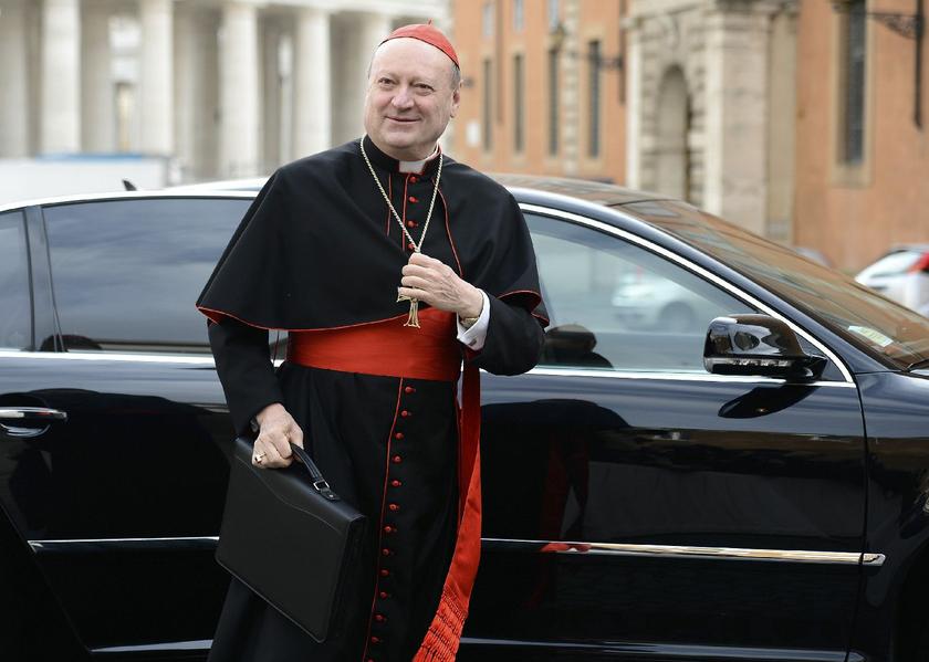 Cardinal Gianfranco Ravasi of Italy arrives for a meeting in the Synod Hall at the Vatican March 8, 2013 Reuters pic