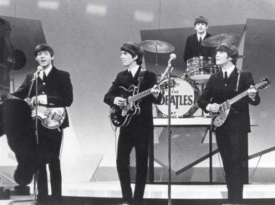 The Beatles on Ed Sullivan Show Feb 9, 1964