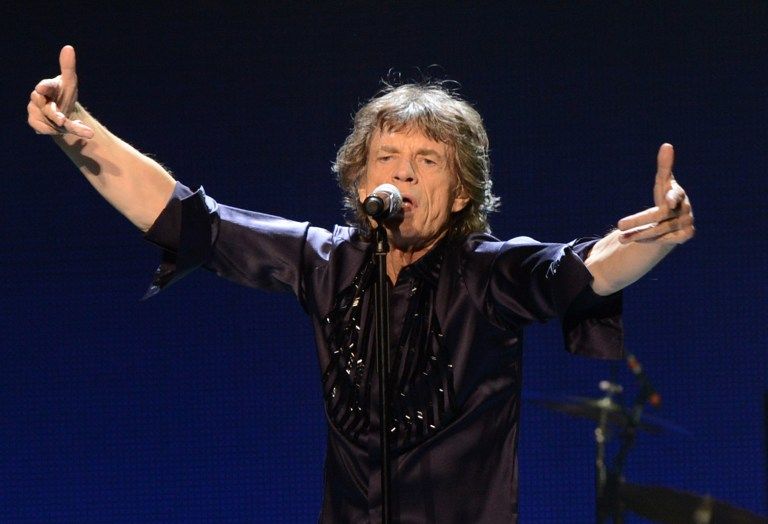 Mick Jagger: Back-door entry. – AFP file pic