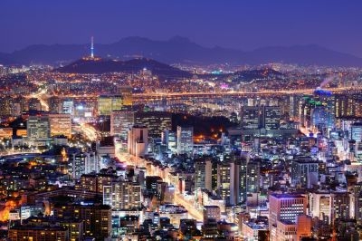 A nocturnal view of the Seoul skyline. u00e2u20acu2022 AFP pic