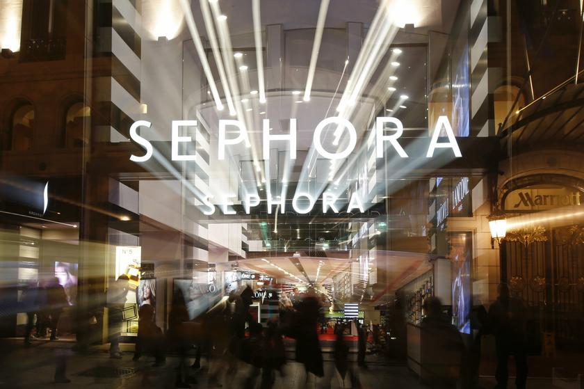 People walk out of the Sephora store on the Champs Elysees Avenue in Paris October 27, 2013.  u00e2u20acu201d Reuters pic
