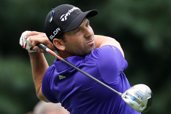 Sergio Garcia of Spain tees off on the sixth hole during the third round of the Deutsche Bank Championship in Norton, Massachusetts, September 1, 2013. u00e2u20acu201d Reuters pic