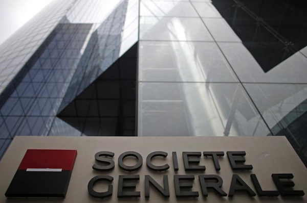 A logo is seen is seen in front of French bank Societe Generale headquarters in La Defense near Paris, February 13, 2013. u00e2u20acu201d Reuters pic