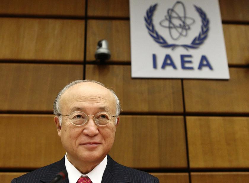 International Atomic Energy Agency (IAEA) Director General Yukiya Amano waits for a board of governors meeting to begin at the IAEA headquarters in Vienna September 9, 2013