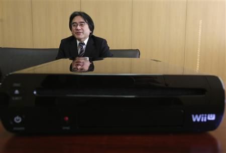Nintendo president Satoru Iwata reflects on the Wii U game console during an interview with Reuters at the company headquarters in Kyoto, western Japan January 7, 2013 Reuters pic