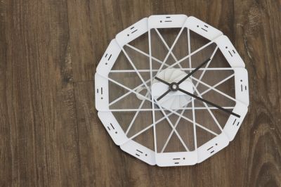 Twice Used clock upcycled from abandoned iPhones into household objects.u00c2u00a9Kickstarter/Twice Used