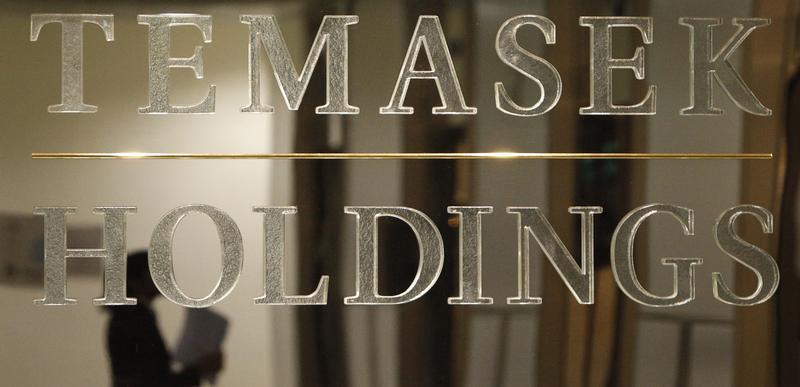 A staff member is reflected in a Temasek Holdings logo at their headquarters before the presentation of Temaseku00e2u20acu2122s annual review in Singapore September 17, 2009. u00e2u20acu201d Reuters pic