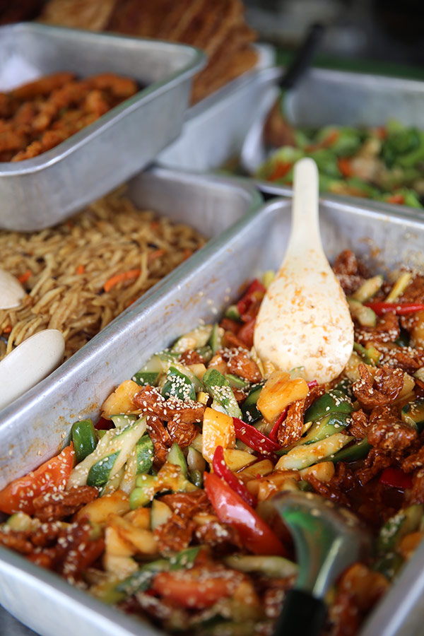 The spread at Jalan Ipoh has rotating daily specials