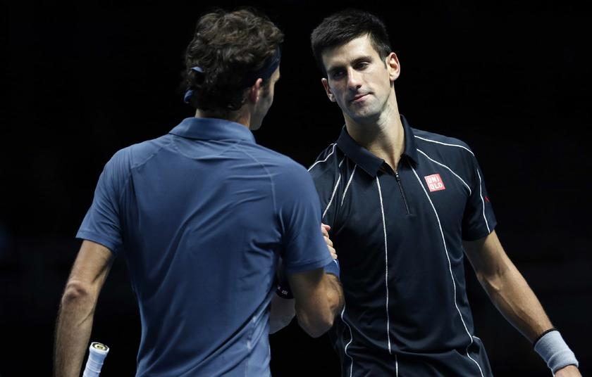Novak Djokovic triumphs over Roger Federer, ATP World Tour Finals, O2 Arena in London, November 5, 2013